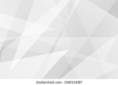 Abstract white and grey on light silver background modern design. Vector illustration EPS 10.
