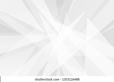 Abstract white and grey on light silver background modern design. Vector illustration EPS 10.