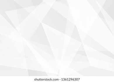 Abstraktes Weiß und Grau auf hellsilbernem Hintergrund, modernes Design. Vektorgrafik EPS10.