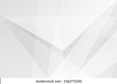 Abstract white and grey on light silver background modern design. Vector illustration EPS 10.