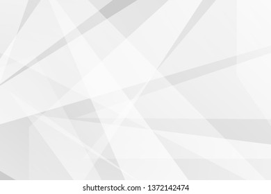 Abstract white and grey on light silver background modern design. Vector illustration EPS 10.