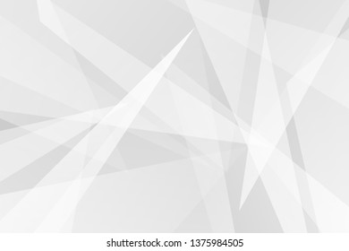 Abstract white and grey on light silver background modern design. Vector illustration EPS 10.