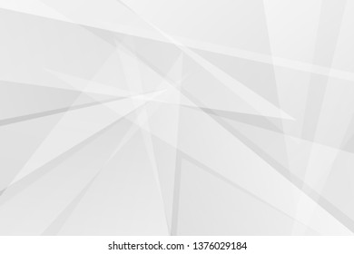 Abstract white and grey on light silver background modern design. Vector illustration EPS 10.