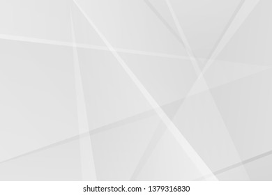 Abstract white and grey on light silver background modern design. Vector illustration EPS 10.