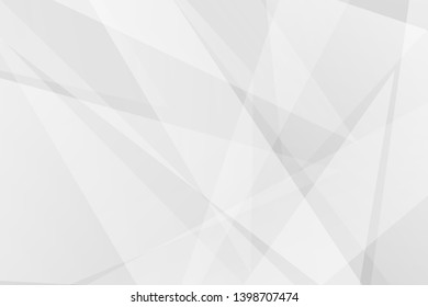 Abstract white and grey on light silver background modern design. Vector illustration EPS 10.