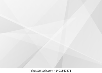 Abstract white and grey on light silver background modern design. Vector illustration EPS 10.
