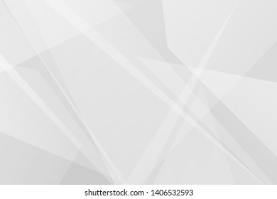 Abstract white and grey on light silver background modern design. Vector illustration EPS 10.