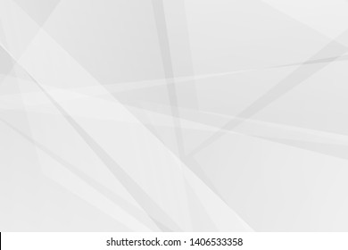 Abstract white and grey on light silver background modern design. Vector illustration EPS 10.