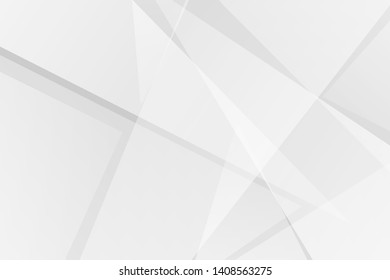 Abstract white and grey on light silver background modern design. Vector illustration EPS 10.