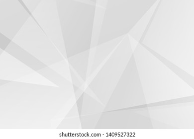 Abstract white and grey on light silver background modern design. Vector illustration EPS 10.