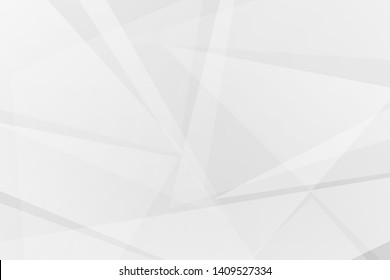 Abstract white and grey on light silver background modern design. Vector illustration EPS 10.