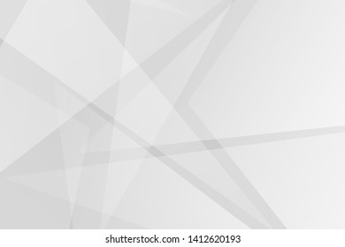 Abstract white and grey on light silver background modern design. Vector illustration EPS 10.