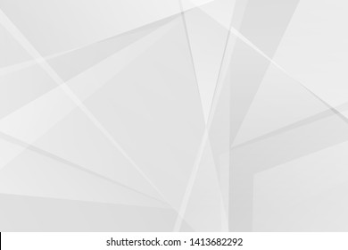 Abstract white and grey on light silver background modern design. Vector illustration EPS 10.