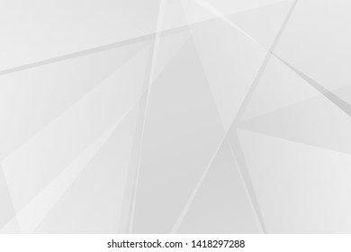 Abstract white and grey on light silver background modern design. Vector illustration EPS 10.