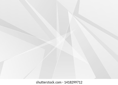 Abstract white and grey on light silver background modern design. Vector illustration EPS 10.