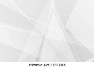 Abstract white and grey on light silver background modern design. Vector illustration EPS 10.