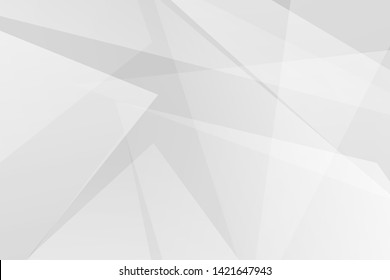 Abstract white and grey on light silver background modern design. Vector illustration EPS 10.