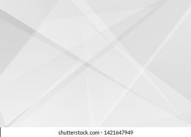 Abstract white and grey on light silver background modern design. Vector illustration EPS 10.