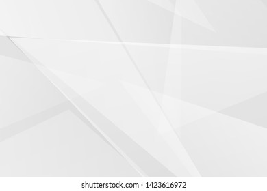 Abstract white and grey on light silver background modern design. Vector illustration EPS 10.
