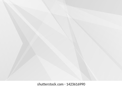 Abstract white and grey on light silver background modern design. Vector illustration EPS 10.