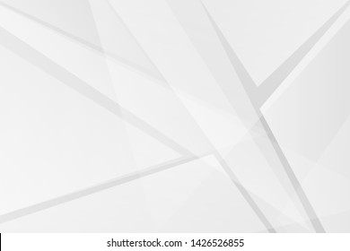 Abstract white and grey on light silver background modern design. Vector illustration EPS 10.