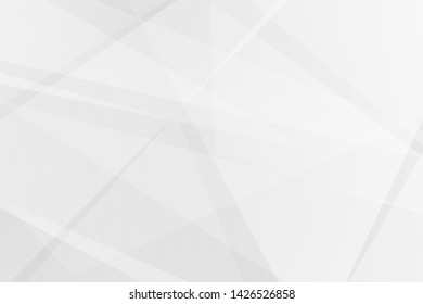 Abstract white and grey on light silver background modern design. Vector illustration EPS 10.