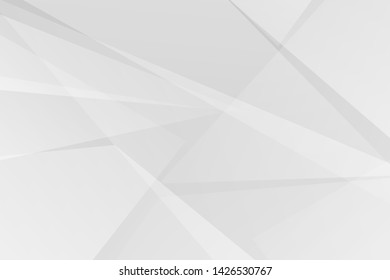 Abstract white and grey on light silver background modern design. Vector illustration EPS 10.