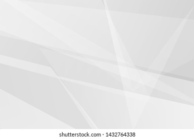 Abstract white and grey on light silver background modern design. Vector illustration EPS 10.