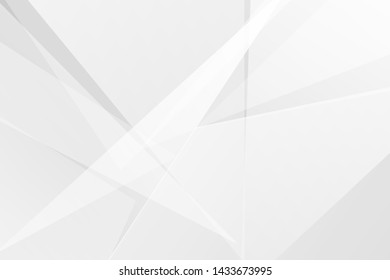 Abstract white and grey on light silver background modern design. Vector illustration EPS 10.