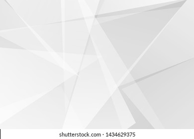 Abstract white and grey on light silver background modern design. Vector illustration EPS 10.