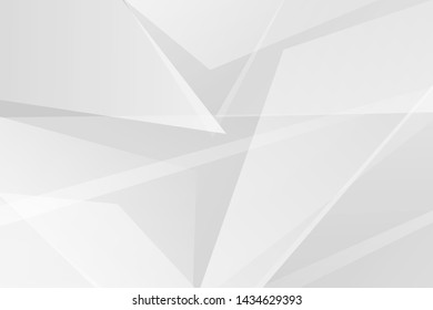 Abstract white and grey on light silver background modern design. Vector illustration EPS 10.