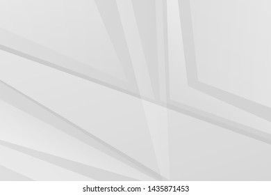 Abstract white and grey on light silver background modern design. Vector illustration EPS 10.