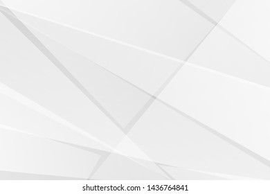 Abstract white and grey on light silver background modern design. Vector illustration EPS 10.