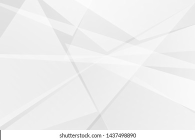 Abstract white and grey on light silver background modern design. Vector illustration EPS 10.