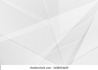 Abstract white and grey on light silver background modern design. Vector illustration EPS 10.