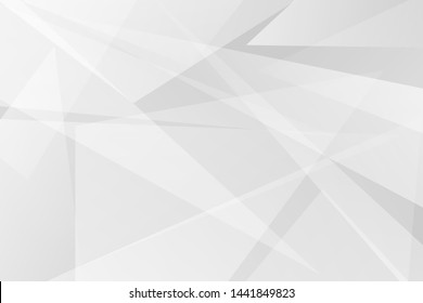 Abstract white and grey on light silver background modern design. Vector illustration EPS 10.