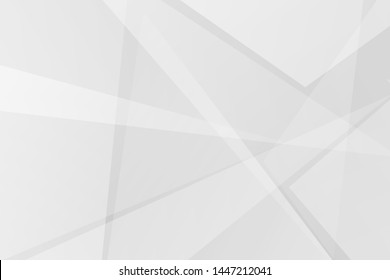 Abstract white and grey on light silver background modern design. Vector illustration EPS 10.