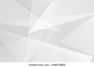 Abstract white and grey on light silver background modern design. Vector illustration EPS 10.