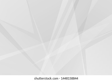 Abstract white and grey on light silver background modern design. Vector illustration EPS 10.