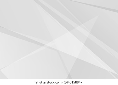 Abstract white and grey on light silver background modern design. Vector illustration EPS 10.