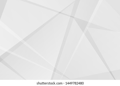 Abstract white and grey on light silver background modern design. Vector illustration EPS 10.