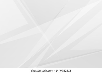 Abstract white and grey on light silver background modern design. Vector illustration EPS 10.