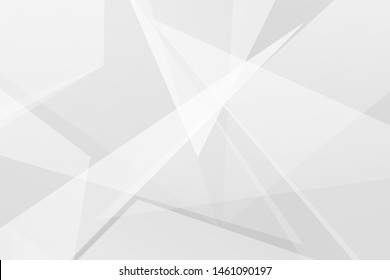 Abstract white and grey on light silver background modern design. Vector illustration EPS 10.