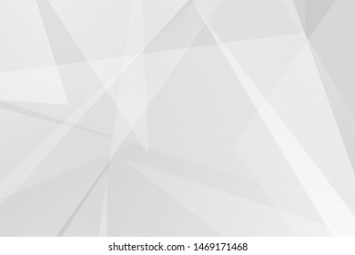 Abstract white and grey on light silver background modern design. Vector illustration EPS 10.