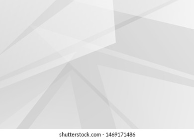 Abstract white and grey on light silver background modern design. Vector illustration EPS 10.