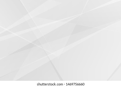Abstract white and grey on light silver background modern design. Vector illustration EPS 10.
