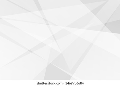 Abstract white and grey on light silver background modern design. Vector illustration EPS 10.