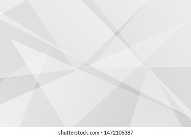Abstract white and grey on light silver background modern design. Vector illustration EPS 10.