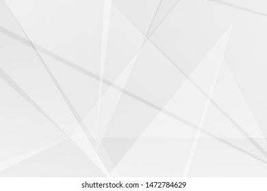 Abstract white and grey on light silver background modern design. Vector illustration EPS 10.