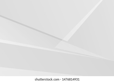 Abstract white and grey on light silver background modern design. Vector illustration EPS 10.